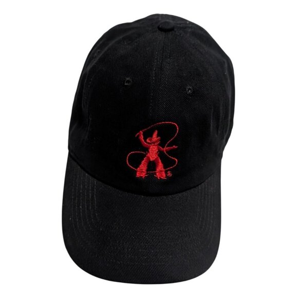 Texas Pete Other - Texas Pete Cowboy Red Center Double Embroidered Cap Sauce Hat Black Mens Womens